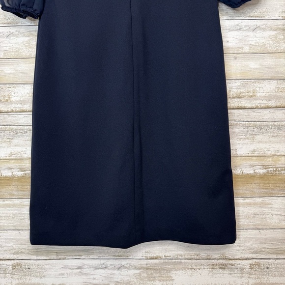 Scapa Lauren Perre Women’s 1/2 Sleeve Navy Midi Dress size XS - Picture 9 of 9